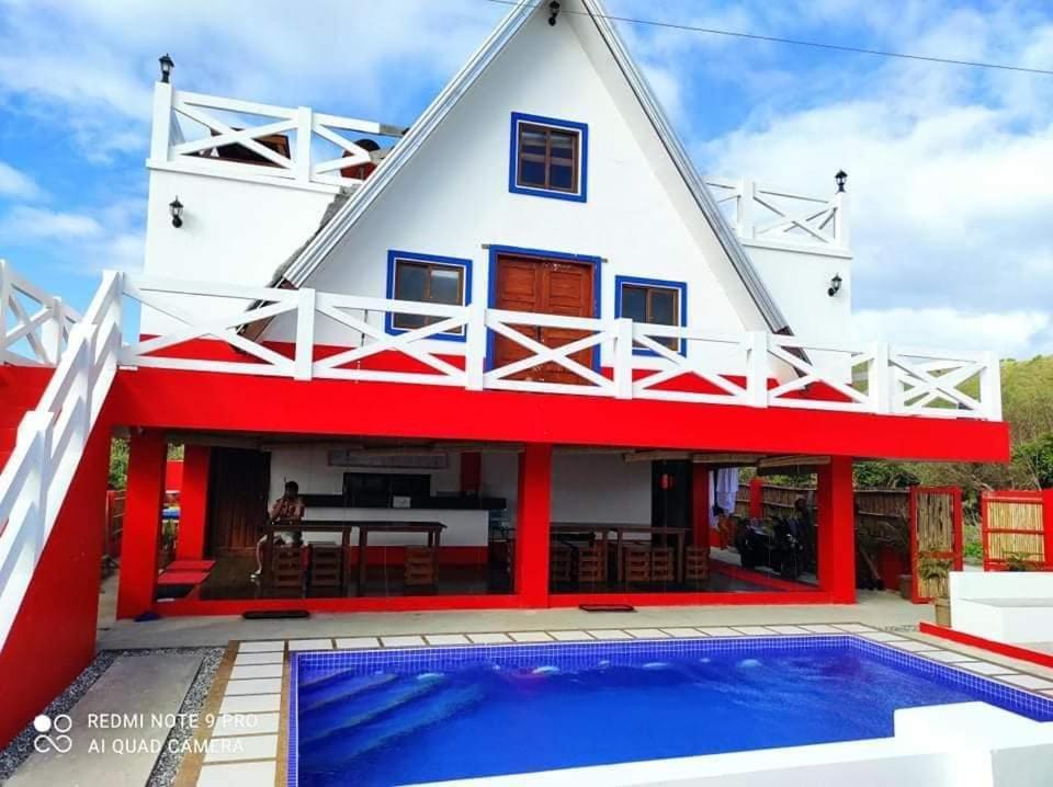 Hotel Triangle Huts Pagudpud Exterior foto