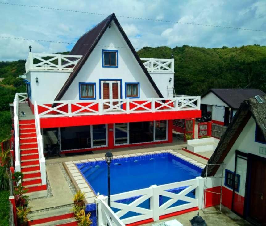 Hotel Triangle Huts Pagudpud Exterior foto