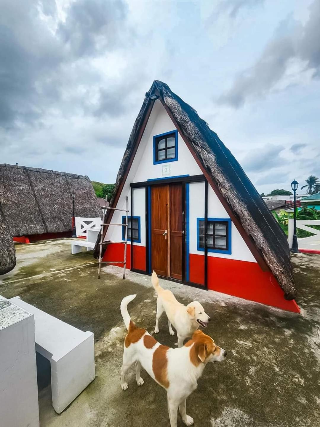 Hotel Triangle Huts Pagudpud Exterior foto