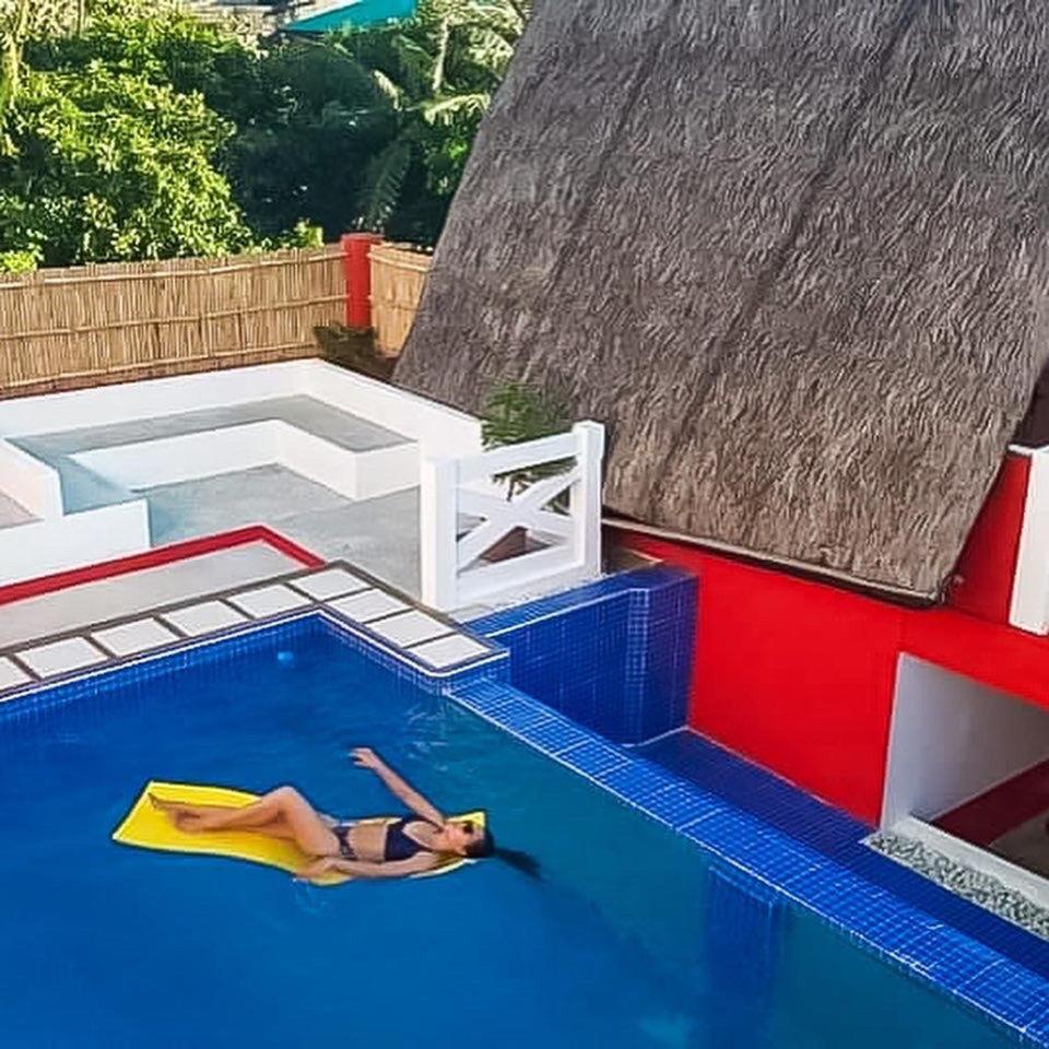 Hotel Triangle Huts Pagudpud Exterior foto