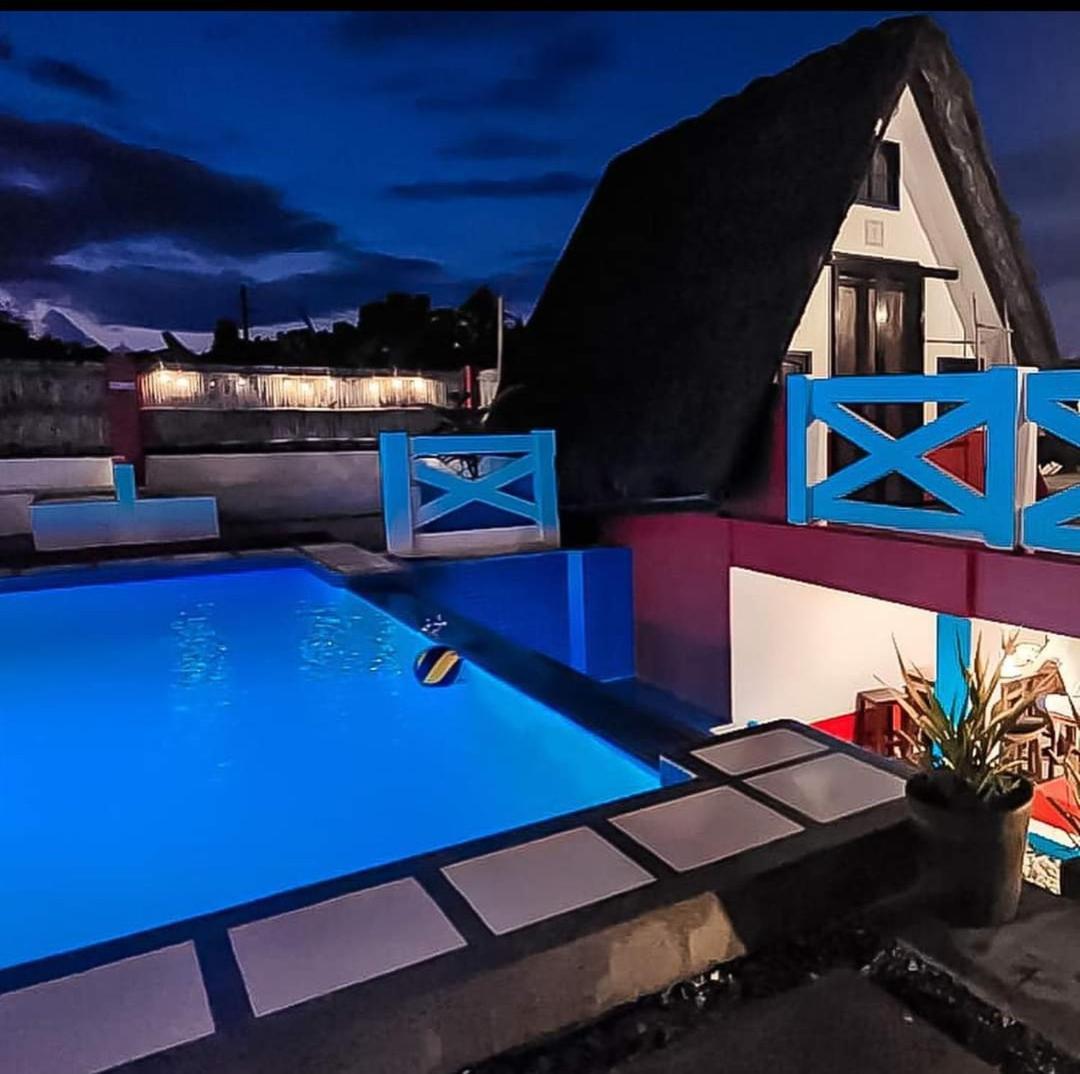 Hotel Triangle Huts Pagudpud Exterior foto